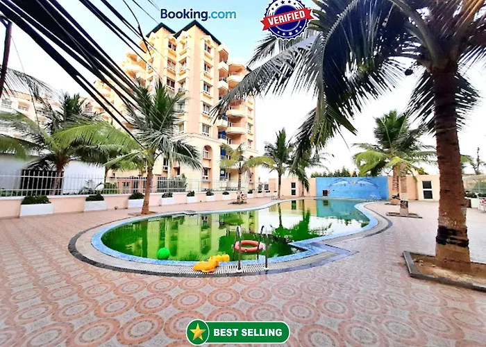 Swimmimg Pool - Hotel Santosh Residency Puri - All Room Fully Air- Conditioned With Lift - Wifi - Parking And Children Play Ground - Best Luxury Budget Stay
